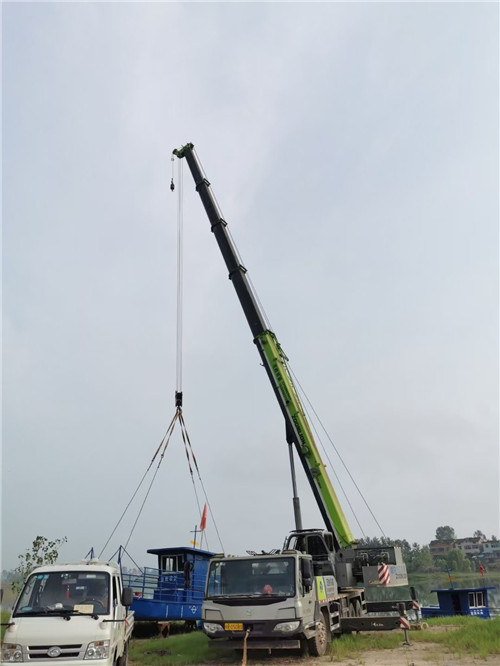 南沙区桥梁建设吊装案例